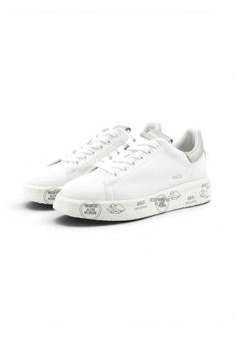 PREMIATA Sneakers Donna Bianco Grigio VAR7447-PE26
