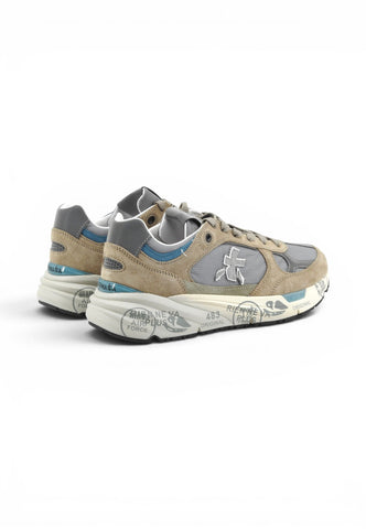 PREMIATA Sneakers Uomo Beige Azzurro MASE25 VAR 8023-PE26