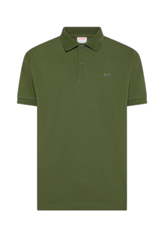 SUN68 T-Shirt Polo Uomo Verde A36115-PE26-37