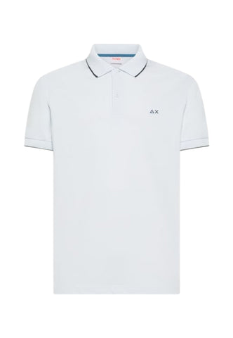 SUN68 T-Shirt Polo Uomo Bianco A36111-PE26-01