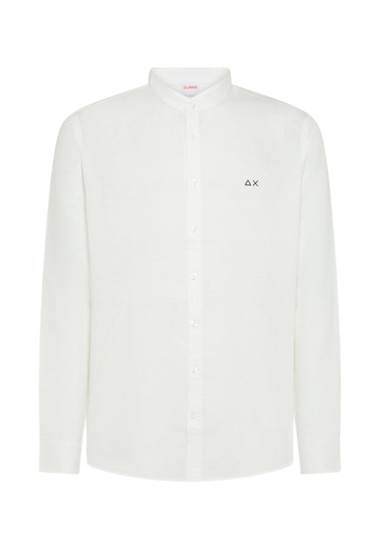 SUN68 Camicia Uomo Bianco S36107-PE26-01