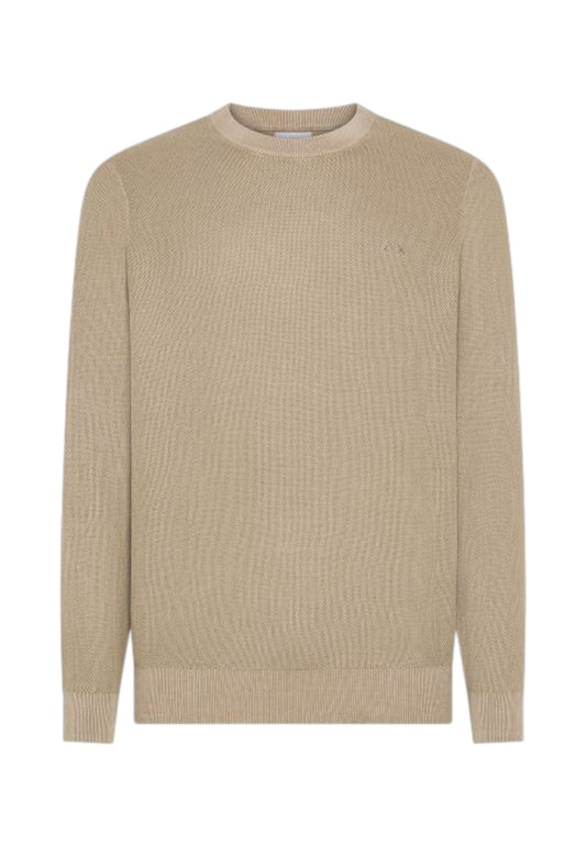 SUN68 Maglione Uomo Beige K36119-PE26-98