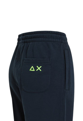 SUN68 Pantaloni Uomo Blu Giallo F36141-PE26-07