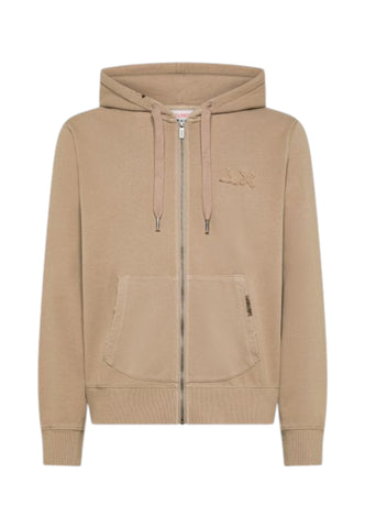 SUN68 Felpa Uomo Beige F36121-PE26-98