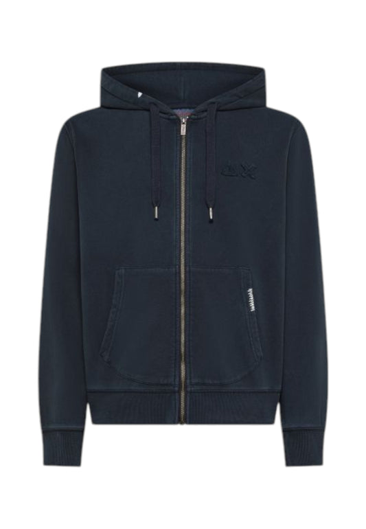 SUN68 Felpa Uomo Blu F36121-PE26-07