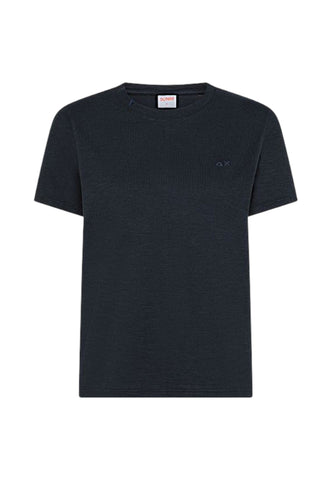 SUN68 T-Shirt Donna Blu T36229-PE26-07