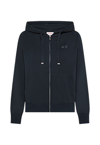 SUN68 Felpa Donna Blu F36205-PE26-07
