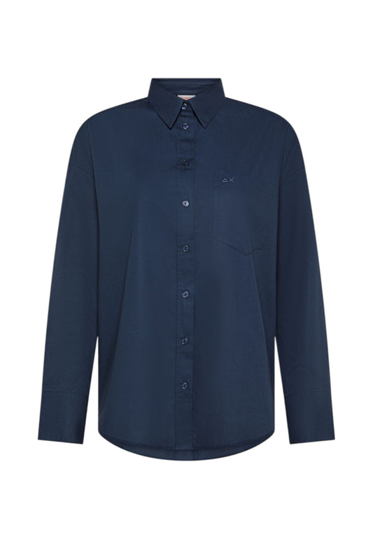 SUN68 Camicia Donna Blu S36201-PE26-07