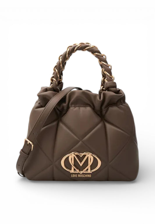 LOVE MOSCHINO Borsa A Mano Donna Marrone JC4115PP1OLC0203-PE26