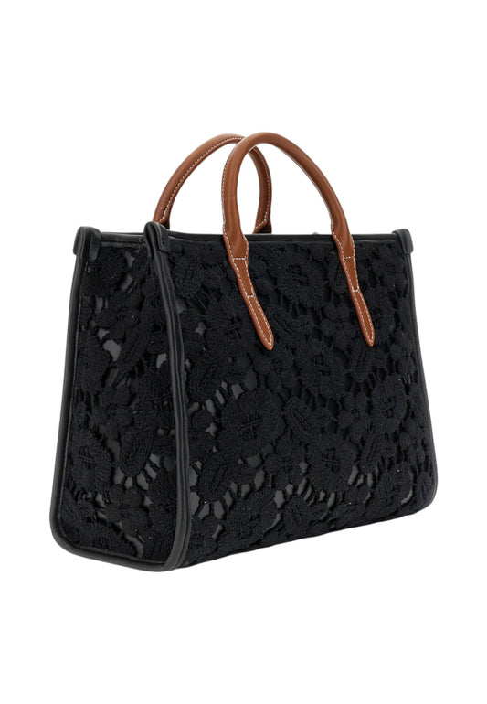 CAFE NOIR Borsa A Mano Donna Nero Marrone C3NB1050-PE26-N001