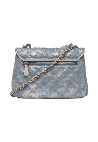 GUESS Borsa Tracolla Donna Azzurro Argento HWDG9673200-PE26-MTD