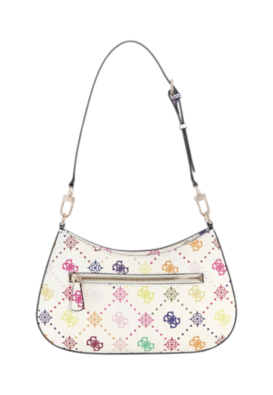 GUESS Borsa A Spalla Donna Bianco Multicolore HWGM9928180-PE26-MUO