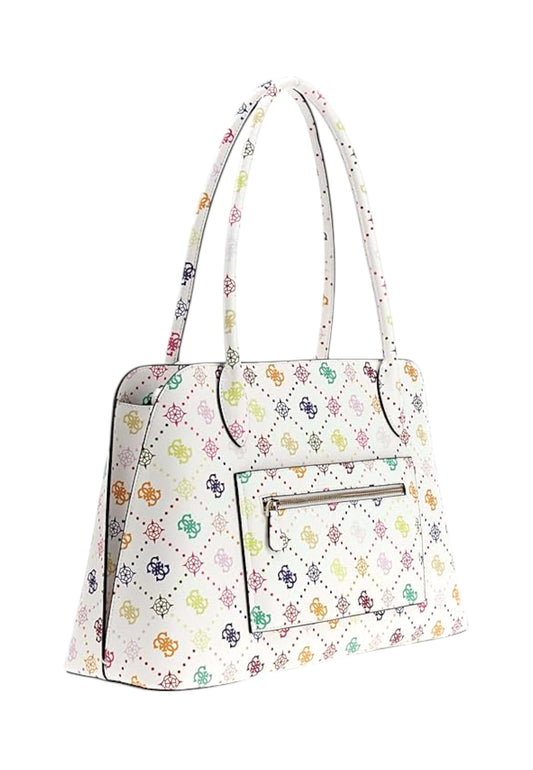 GUESS Shopper Donna Bianco Multicolore TWGM9919024-PE26-MUO