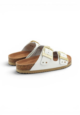 COLORS OF CALIFORNIA Ciabatte Donna Bianco Borchie HC.BIO501-PE26-WHI