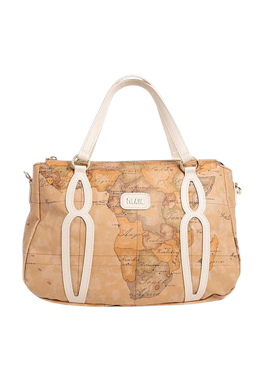 Borsa A Mano Donna Beige Bianco LE57S578-PE26-0905