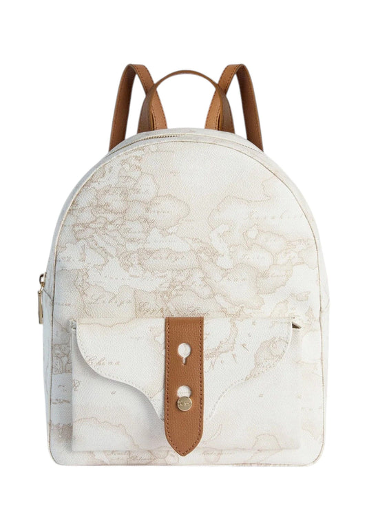 ALVIERO MARTINI Zaino Donna Bianco Marrone LE64W616-PE26-0900