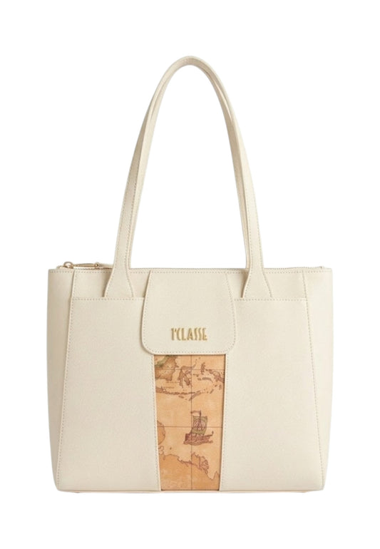 ALVIERO MARTINI Borsa Shopper Donna Bianco Beige LD289407-PE26-0905