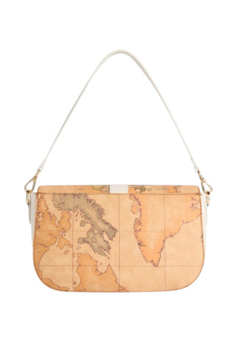 ALVIERO MARTINI Borsa A Spalla Donna Beige Bianco LE62G616-PE26-0905