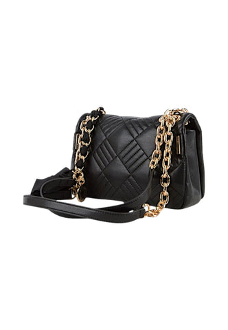 LOVE MOSCHINO Borsa A Spalla Donna Nero Oro JC4267PP0OKH100C-PE26