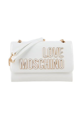 LOVE MOSCHINO Borsa A Spalla Donna Bianco Oro JC4246PP0OKE110A-PE26