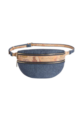 ALVIERO MARTINI Marsupio Donna Blu Denim Beige PQ309939-PE26-0154