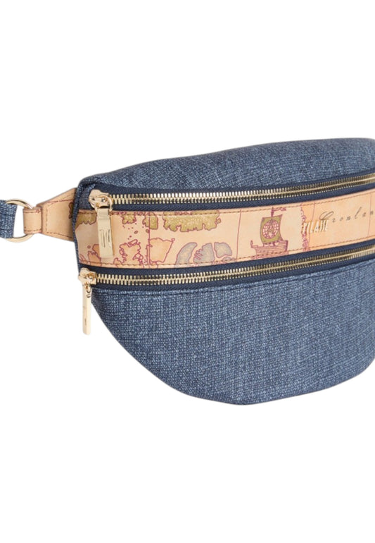 ALVIERO MARTINI Marsupio Donna Blu Denim Beige PQ309939-PE26-0154