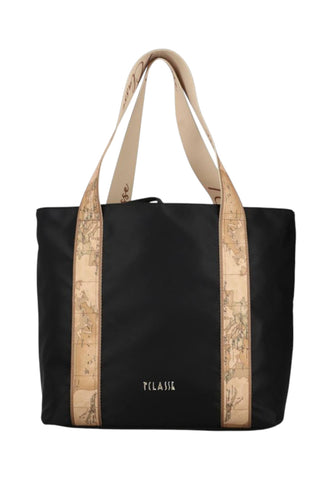 ALVIERO MARTINI Borsa Shopper Reversibile Donna Nero Beige LF579935-PE26-0001