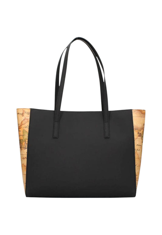 ALVIERO MARTINI Borsa Shopper Donna Nero Beige LF359636-PE26-0001