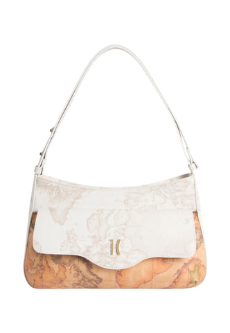 ALVIERO MARTINI Borsa A Spalla Donna Bianco Beige LF61MIXG-PE26-0900
