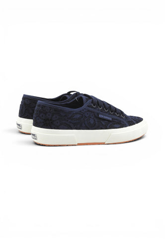 SUPERGA Sneakers Donna Blu Pizzo S31422W-PE26-A0S