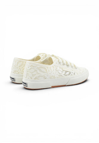 SUPERGA Sneakers Donna Bianco Pizzo S31422W-PE26-A0Q