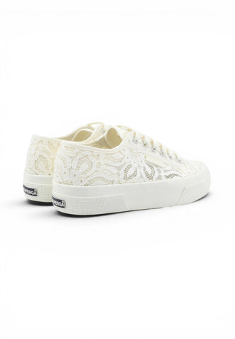SUPERGA Sneakers Donna Bianco Pizzo S2161XW-PE26-A0Q