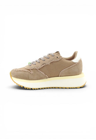 SUN68 Sneakers Donna Marrone Beige Z36223-PE26-98