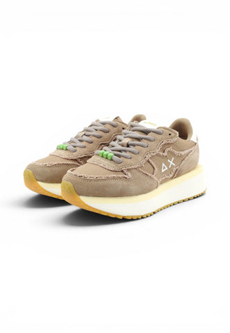 SUN68 Sneakers Donna Marrone Beige Z36223-PE26-98