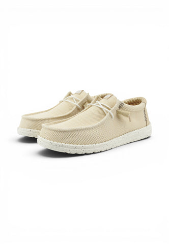 HEY DUDE Stringate Uomo Beige HD.41898-PE26-0LZ