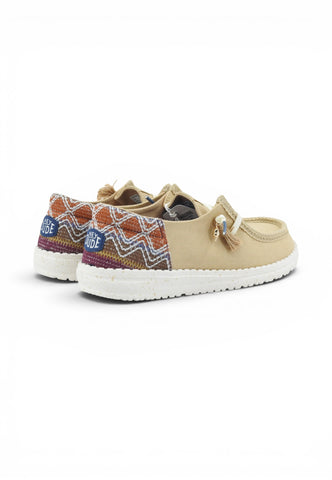 HEY DUDE Stringate Donna Beige HD.45220-PE26-0MD