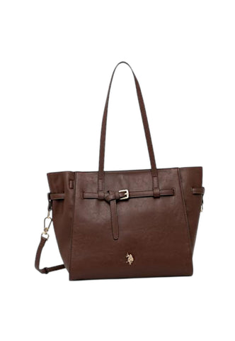U.S. POLO ASSN. Borsa Shopper Donna Blu Denim Nero BIU0M8869WC2214-PE26