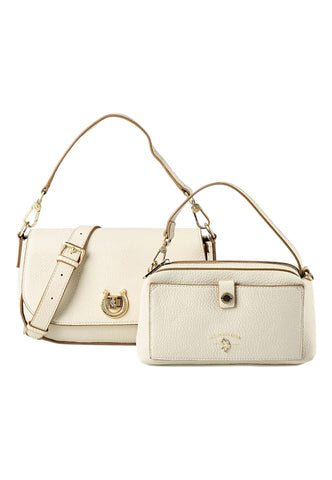 U.S. POLO ASSN. Borsa A Spalla Donna Bianco BIU0M8871WVP802-PE26