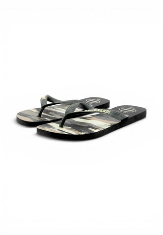 HAVAIANAS Ciabatte Infradito Uomo Verde Marrone 4141398-PE26-09052
