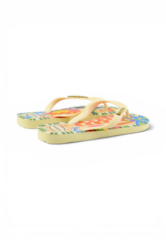 HAVAIANAS Ciabatte Infradito Donna Bianco Multicolore 4150746-PE26-09256