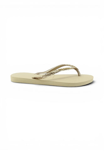 HAVAIANAS Ciabatte Infradito Donna Beige Oro Glitter 4146975-PE26-00154