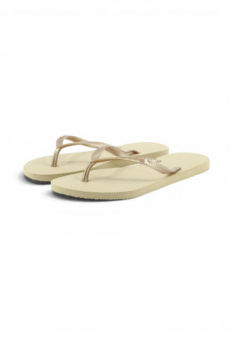 HAVAIANAS Ciabatte Infradito Donna Beige Oro 4000030-PE26-02719