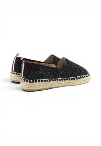 U.S. POLO ASSN: Espadrillas Donna Nero Strass IBIZA001-PE26-BLK