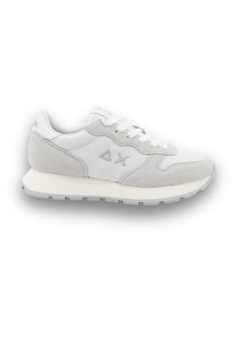SUN68 Sneakers Donna Grigio Bianco Glitter Z36203-PE26-01