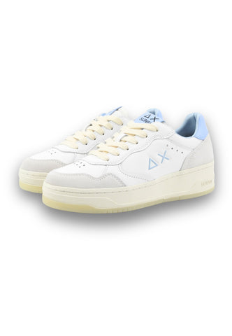 SUN68 Sneakers Donna Bianco Azzurro Grigio Z36253-PE26-0105