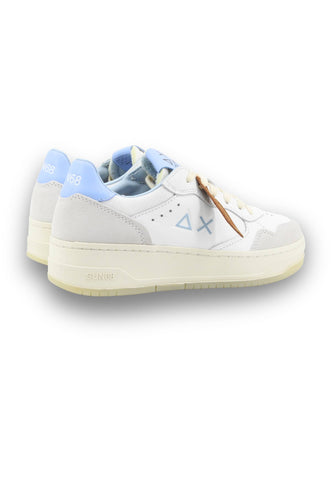 SUN68 Sneakers Donna Bianco Azzurro Grigio Z36253-PE26-0105