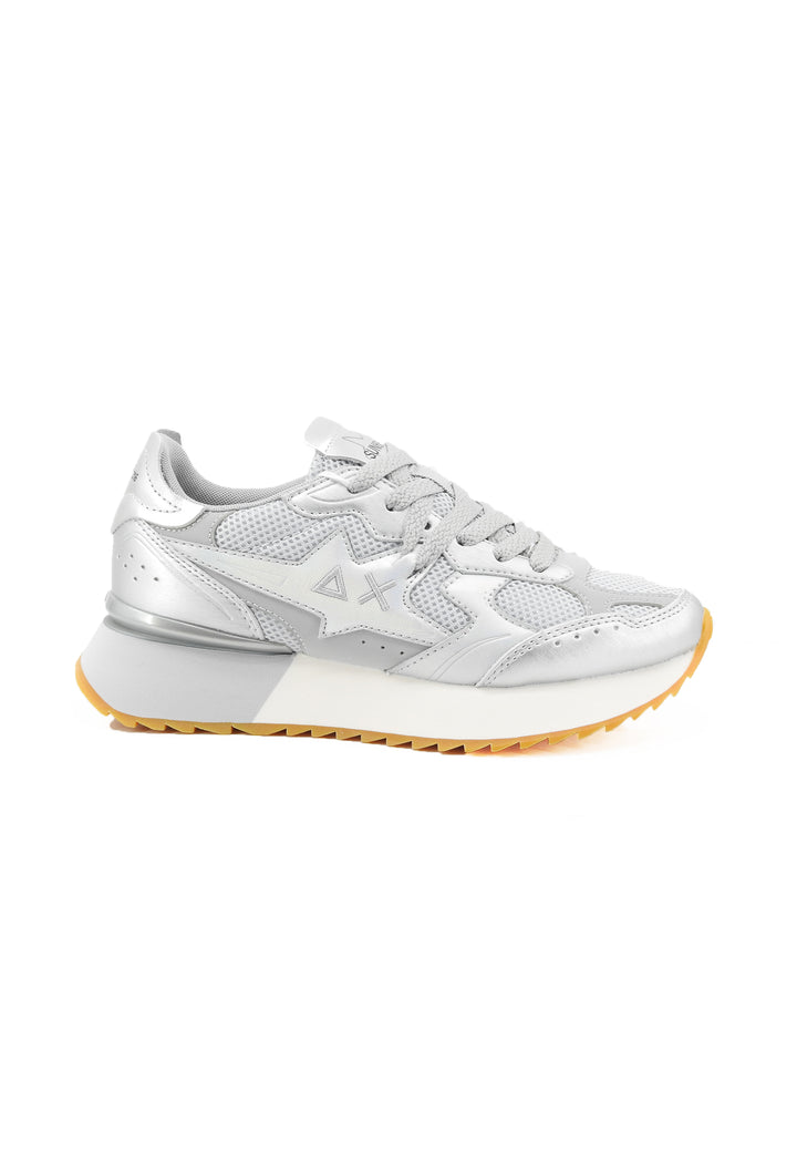 SUN68 Sneakers Donna Argento Grigio Z36216-PE26-44