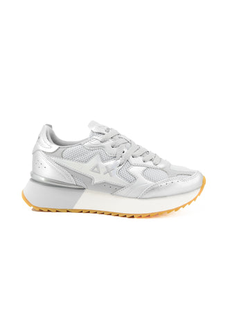 SUN68 Sneakers Donna Argento Grigio Z36216-PE26-44