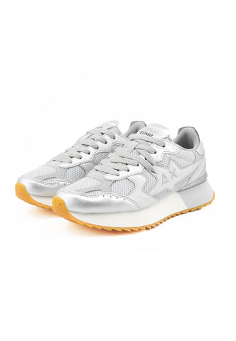 SUN68 Sneakers Donna Argento Grigio Z36216-PE26-44