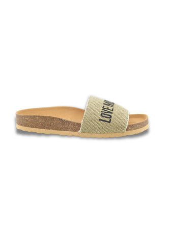 LOVE MOSCHINO Ciabatte Donna Beige JA28383G0OJS090A-PE26